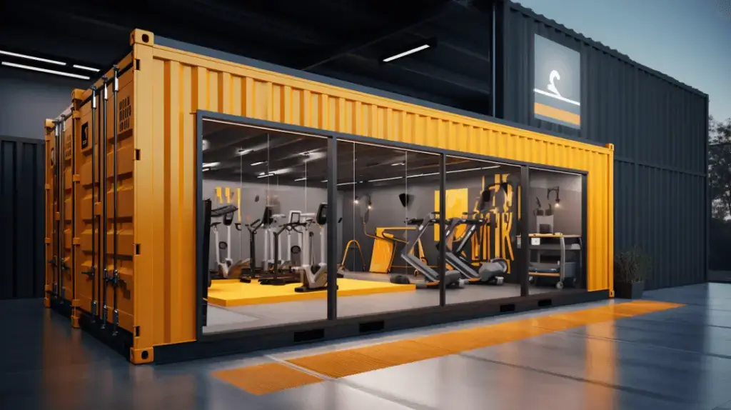 Shipping Container Gym