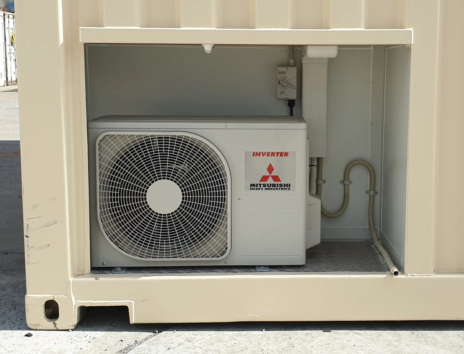 How to Add Air Conditioning to a Shipping Container