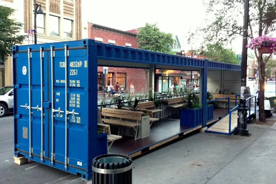 Shipping Container Restaurant