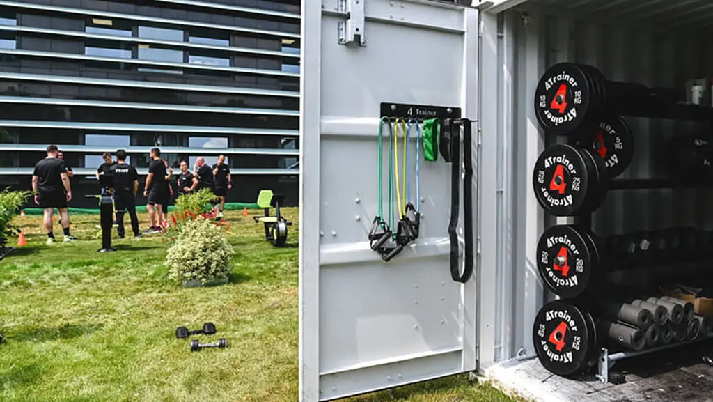 Shipping Container Gym