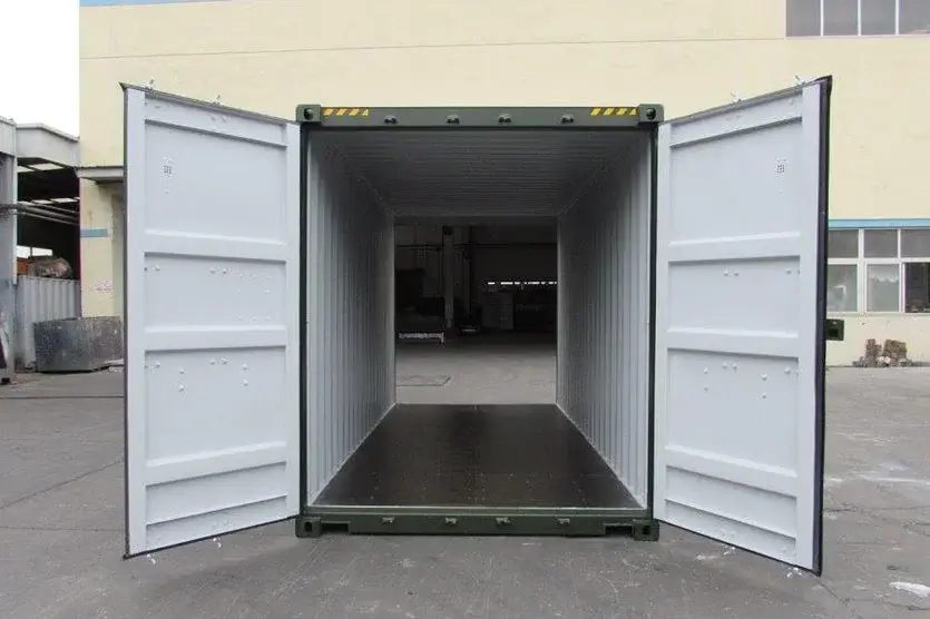 ft Tunnel Shipping Container Green