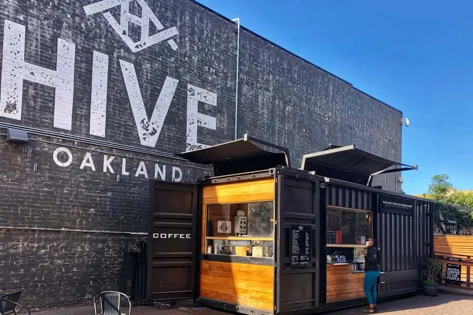 The Red Bay Coffee Box in Oakland