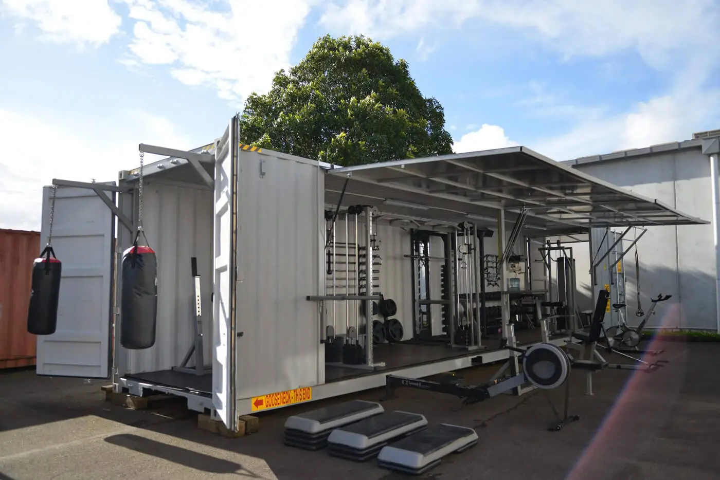Shipping Container Gym