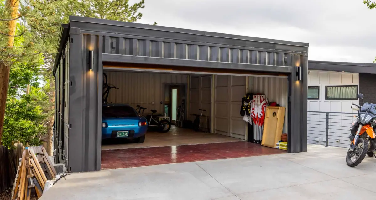 Design house shipping container garage | shipping containers for sale Design House Shipping Container Garage