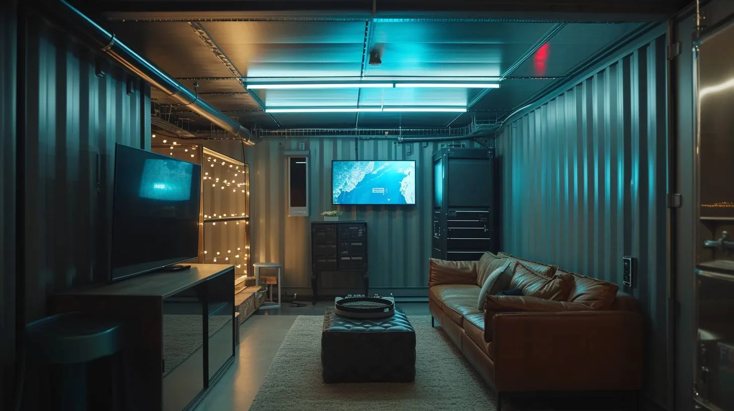 Shipping container storm shelters