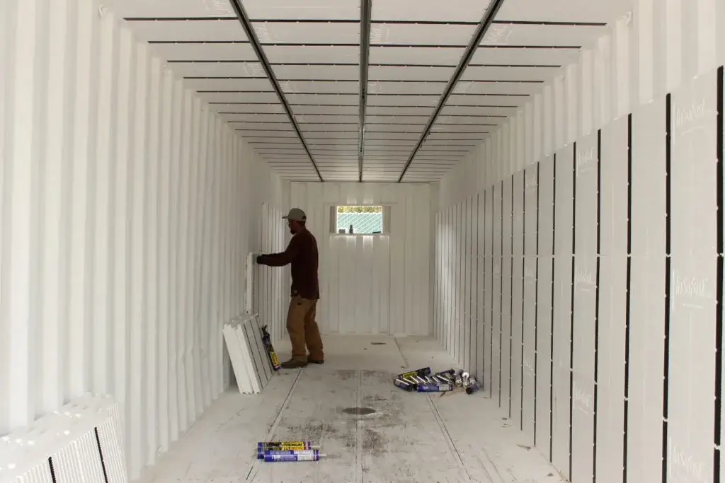 Insulate shipping container 4 | shipping containers for sale Insulate Shipping Container