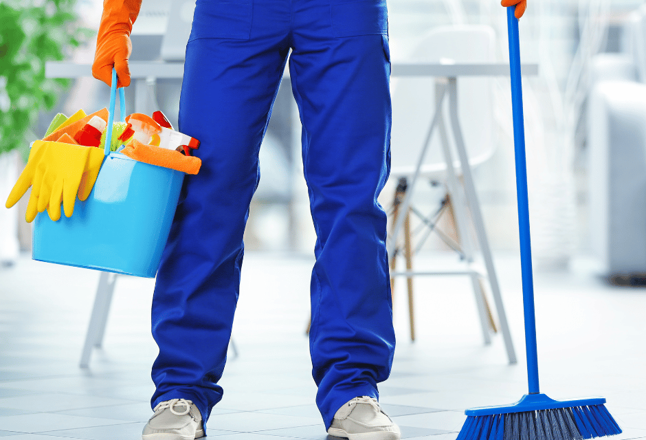 Cleaning a Shipping Storage Container