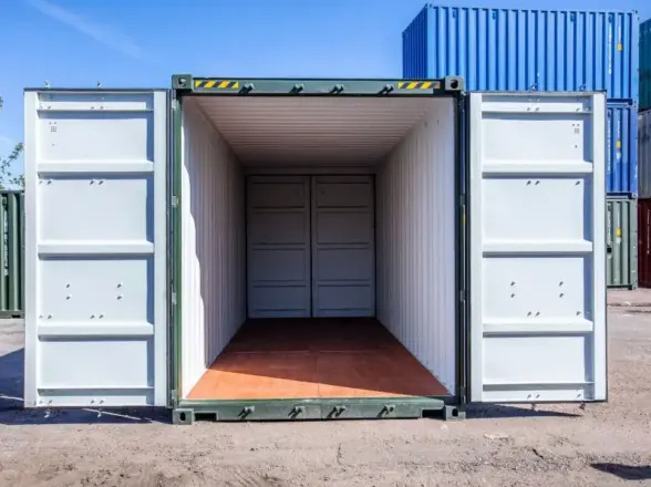 ft Tunnel Shipping Container Green