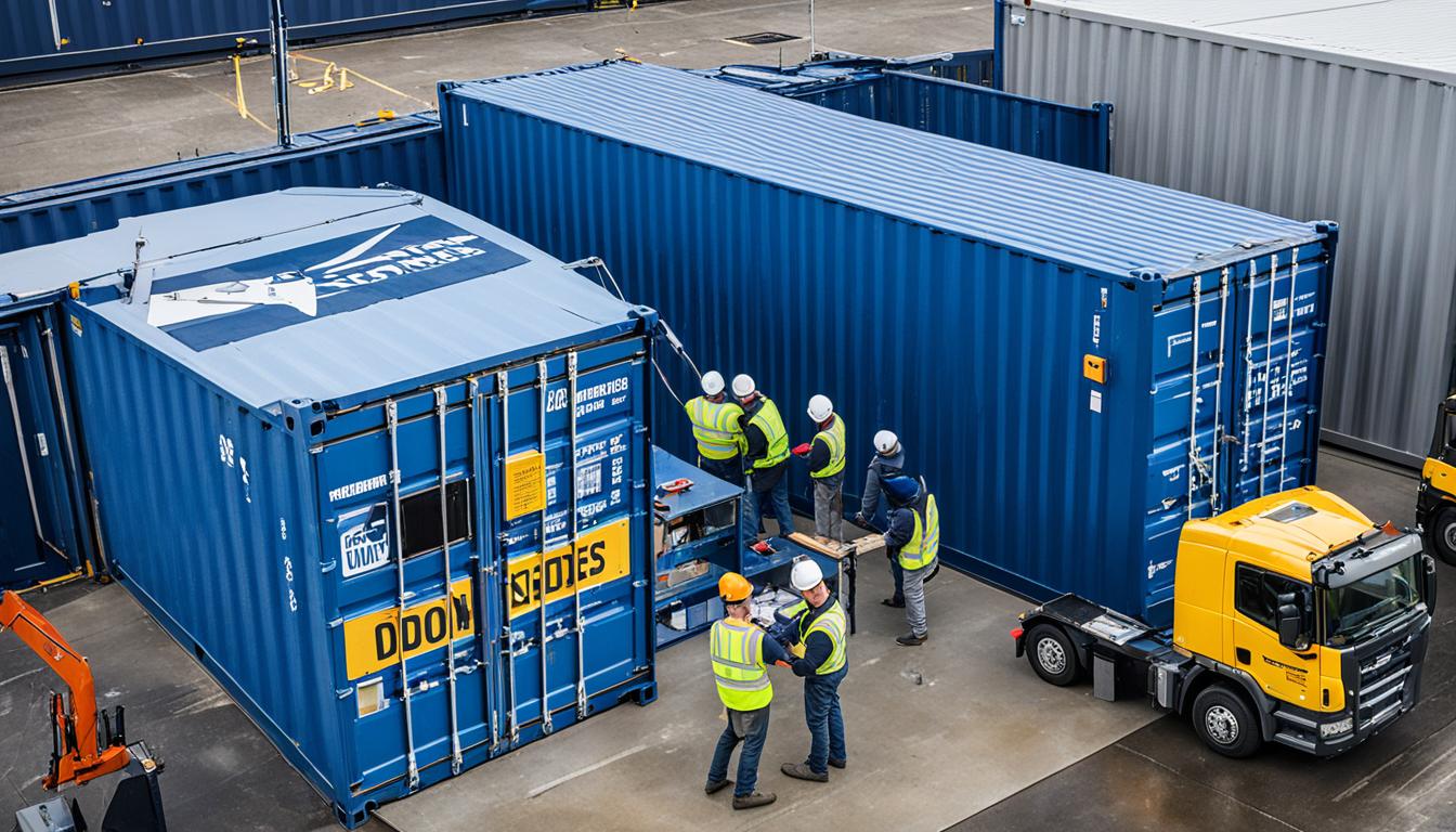 How Can a Side Garage Door Be Installed On A Shipping Container 2024