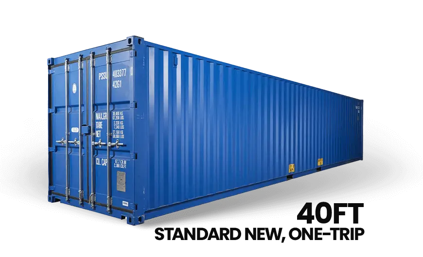 40ft Standard New, One-Trip