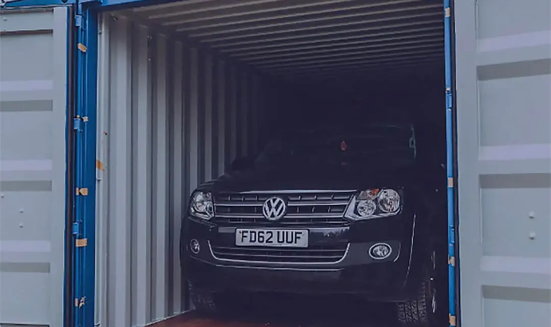 Shipping Container for Car Storage