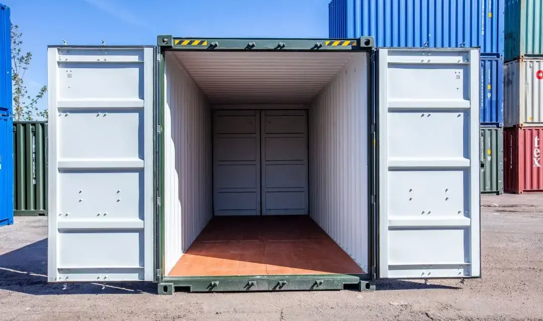 ft Tunnel Shipping Container Green