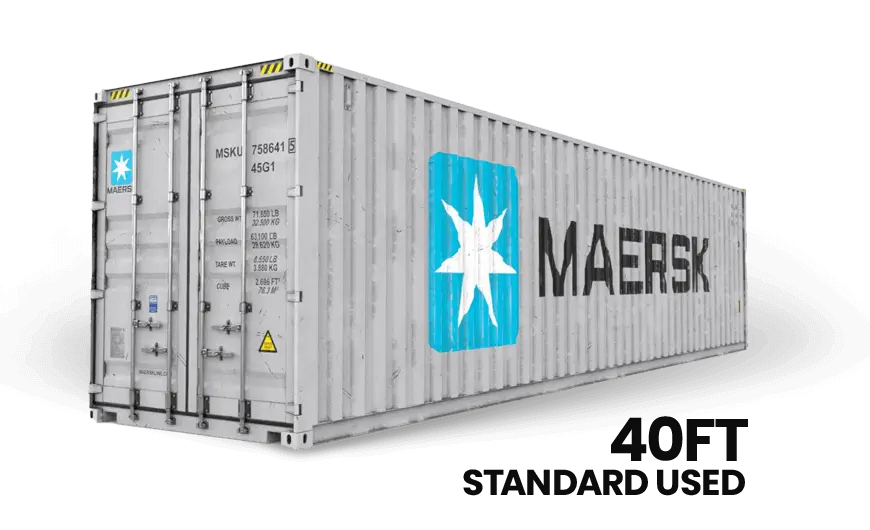 40ft Standard Used, WWT