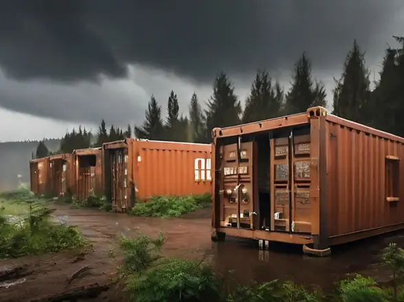 Shipping container storm shelters 1 | shipping containers for sale Shipping container storm shelters