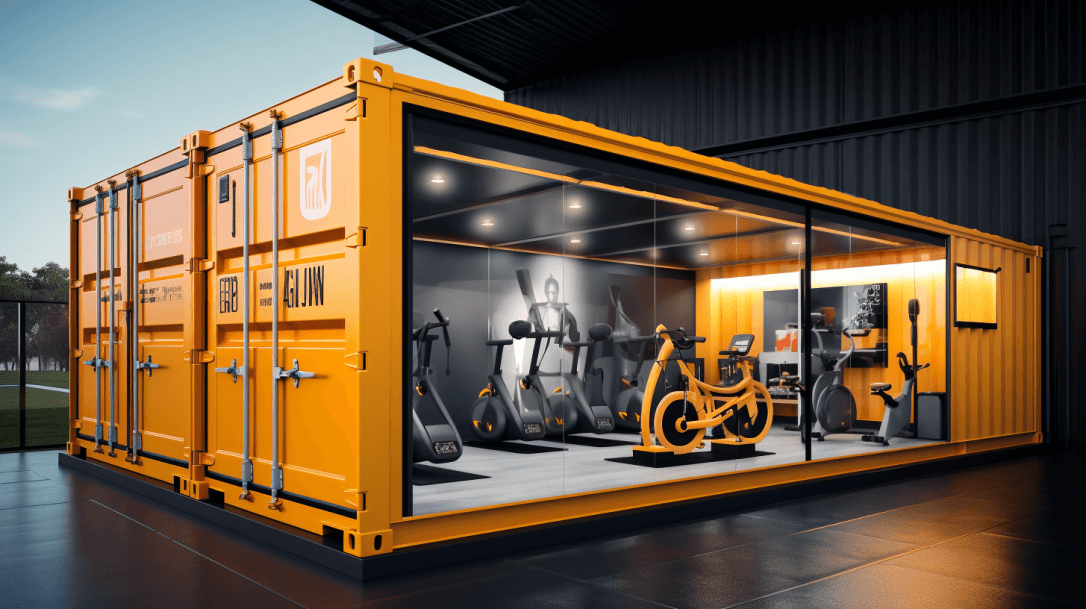 Shipping Container Gym