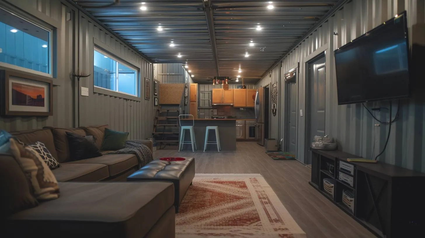 Shipping container storm shelters